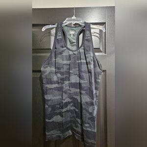 Athleta Black and Gray Tank Top